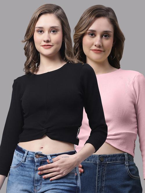 women's tops combo - 20272967 - Very Small Image - 1