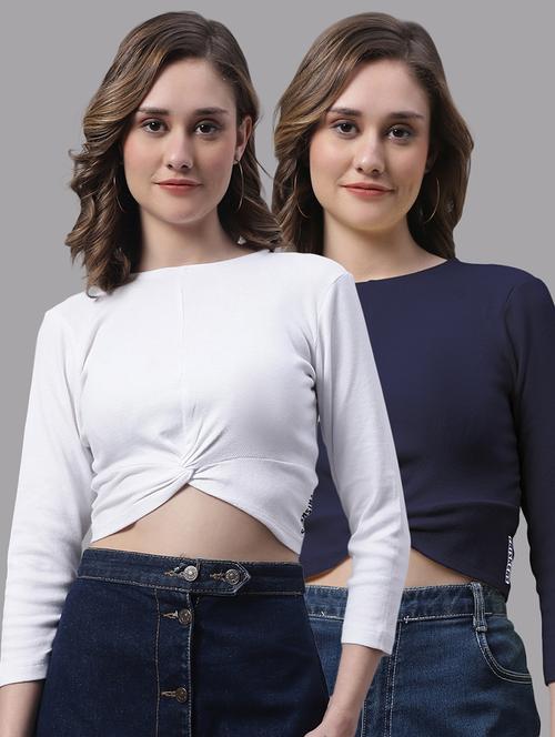 women's tops combo - 20272975 - Very Small Image - 1