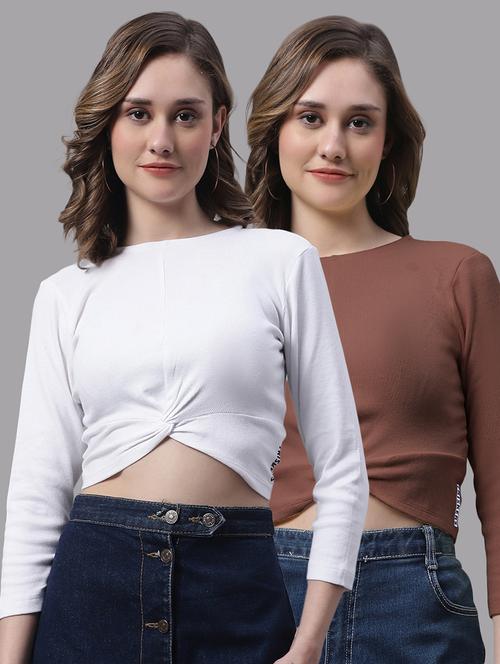 women's tops combo - 20272976 - Very Small Image - 1