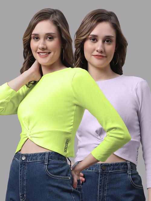 women's tops combo - 20273004 - Very Small Image - 1
