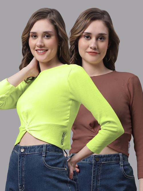 women's tops combo - 20273006 - Very Small Image - 1
