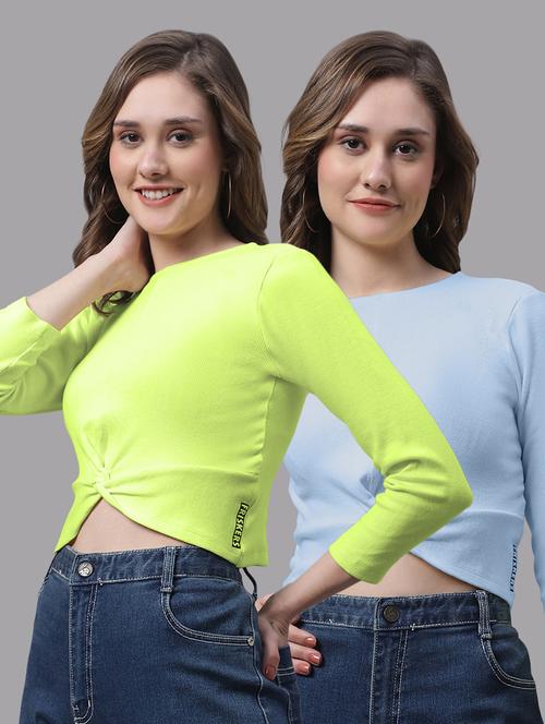 women's tops combo - 20273007 - Very Small Image - 1