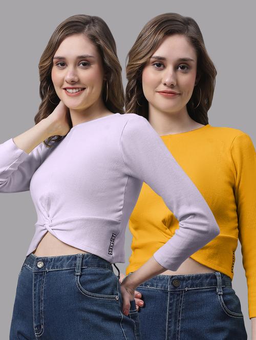 women's tops combo - 20273023 - Very Small Image - 1