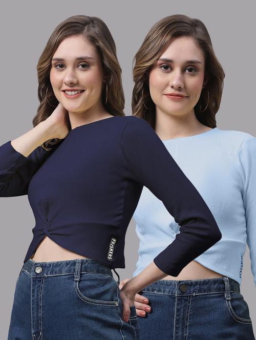 women's tops combo - 20273028 - Very Small Image - 1