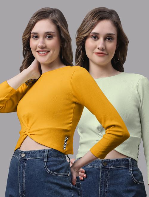 women's tops combo - 20273043 - Very Small Image - 1