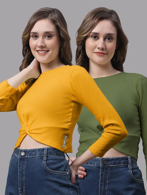 women's tops combo - 20273044 - Very Small Image - 1