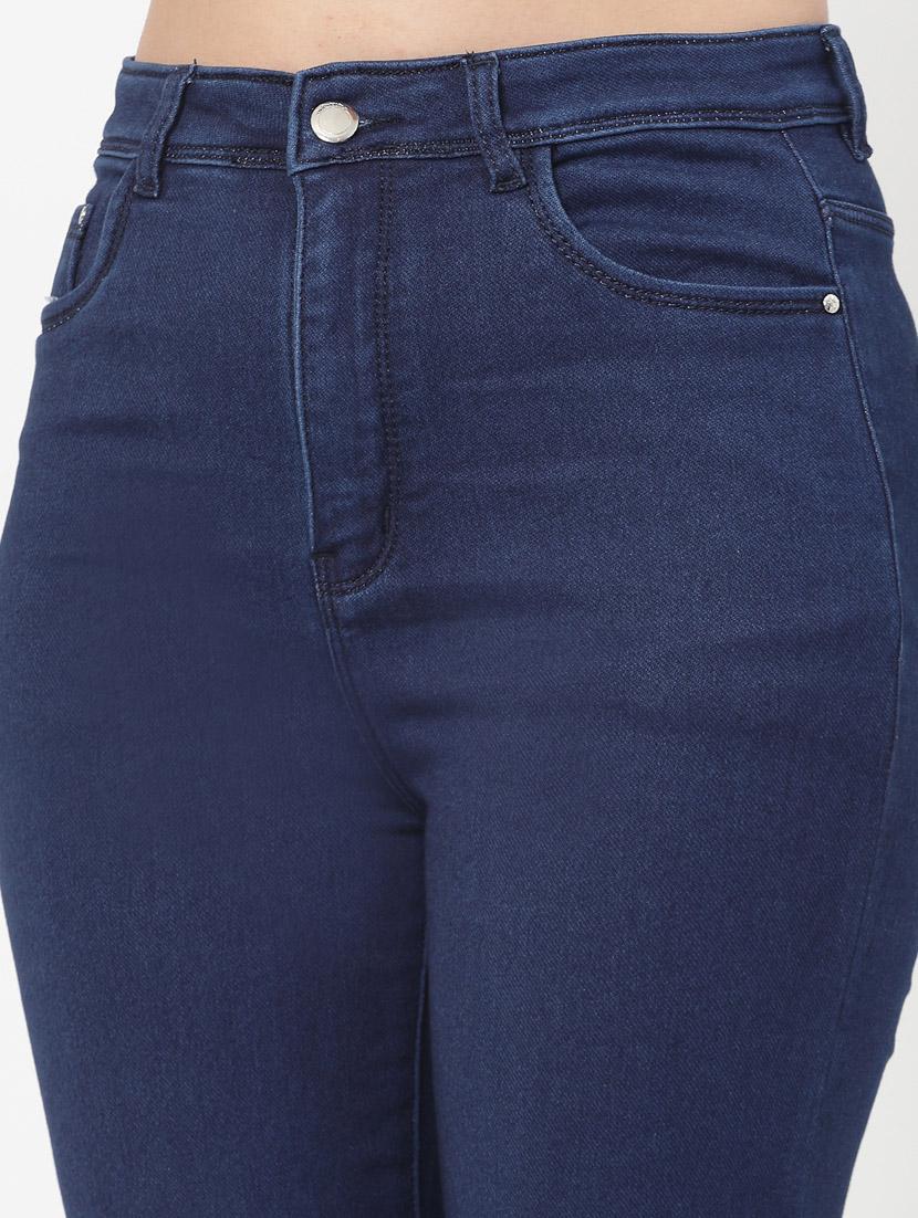 women's plain bootcut jeans - 20273287 - Standard Image - 5