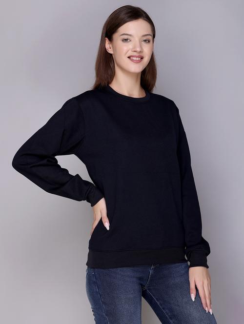 women's plain sweatshirt - 20276555 - Very Small Image - 1