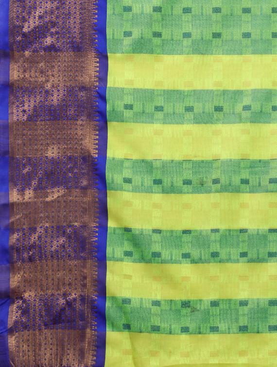 women's self design green colored saree with blouse - 20277055 - Standard Image - 2