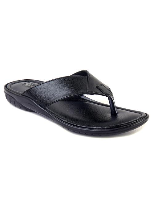 black nubuck leather slip on sandals - 20280412 - Very Small Image - 1