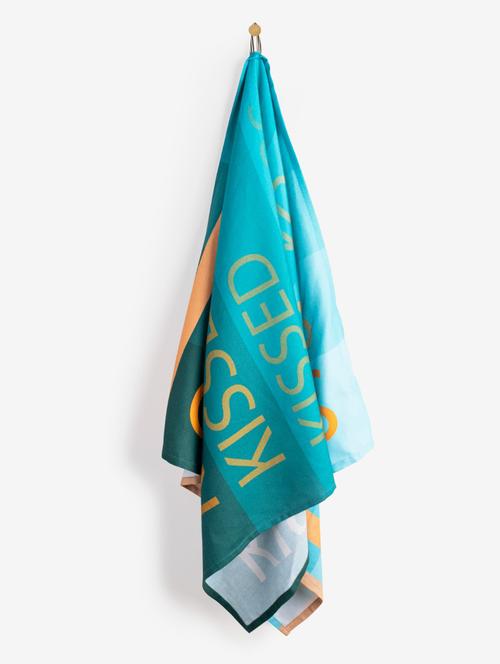 sun kissed | bamboo/cotton printed |bath/beach/travel/sport |  all purpose towels - 20283890 - Very Small Image - 1