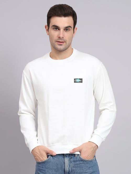 mens plain sweatshirt - 20284036 - Very Small Image - 1