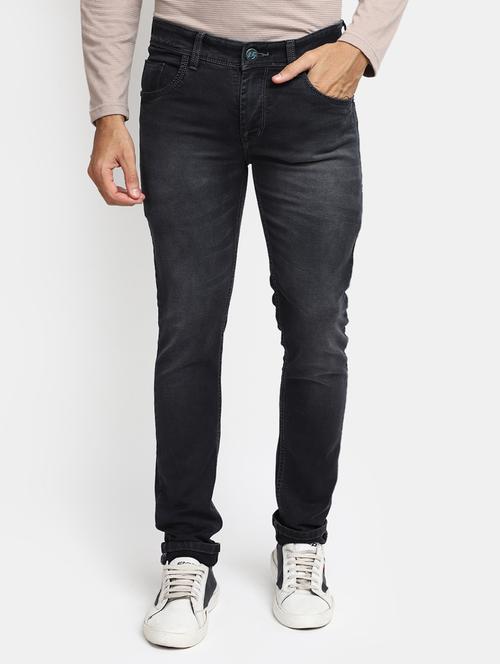 mens slim fit plain jeans - 20284046 - Very Small Image - 1