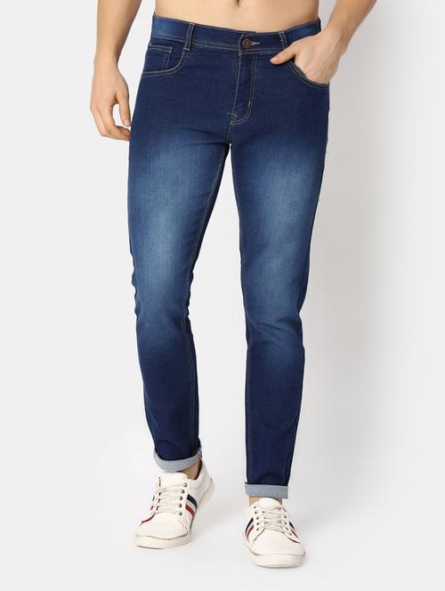 mens slim fit plain jeans - 20284057 - Very Small Image - 1