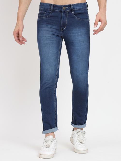 mens slim fit plain jeans - 20288374 - Very Small Image - 1