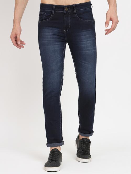 mens slim fit plain jeans - 20288375 - Very Small Image - 1