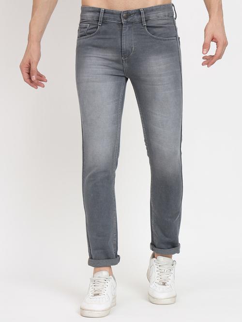 mens slim fit plain jeans - 20288377 - Very Small Image - 1