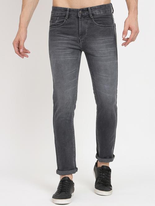 mens slim fit plain jeans - 20288378 - Very Small Image - 1
