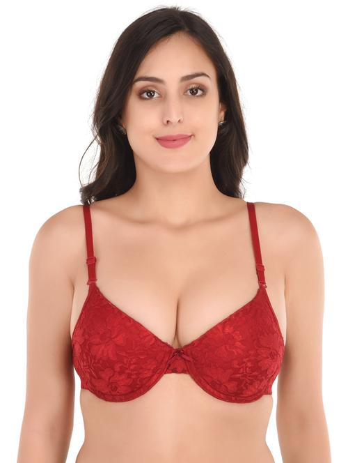 red net push up bra - 20288628 - Very Small Image - 1