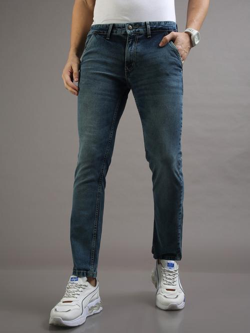 mens slim fit plain jeans - 20290865 - Very Small Image - 1