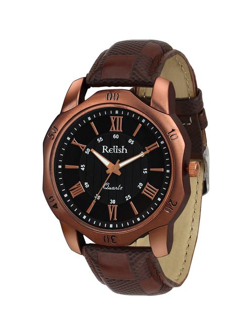 men and boys relish analog dail day and date wrist watch - 20292655 - Very Small Image - 1