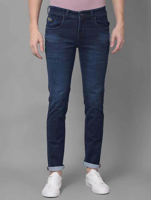 mens slim fit plain jeans - 20295426 - Very Small Image - 1