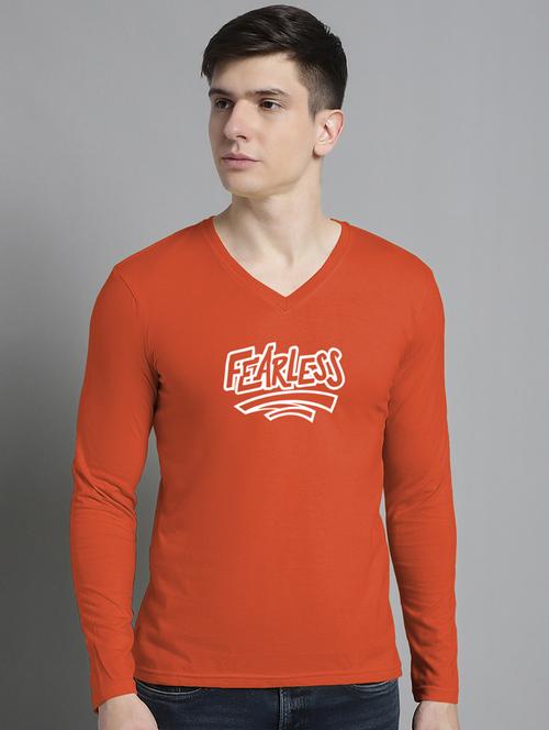 men chest print long sleeve t-shirt - 20299056 - Very Small Image - 1