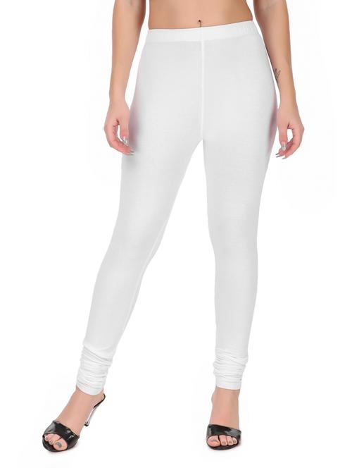 women solid full length leggings - 20300029 - Very Small Image - 1