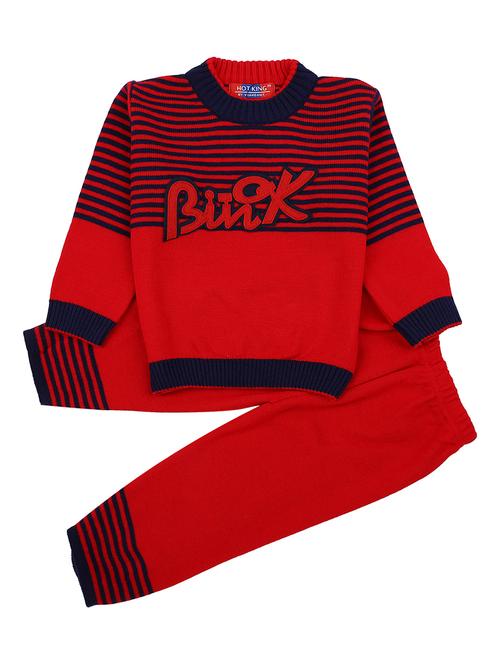 kids striped full length twin sets - 20308768 - Very Small Image - 1