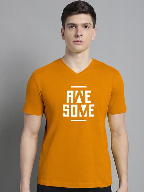 men chest print short sleeve t-shirt - 20312161 - Very Small Image - 1