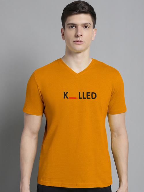 men chest print short sleeve t-shirt - 20312237 - Very Small Image - 1