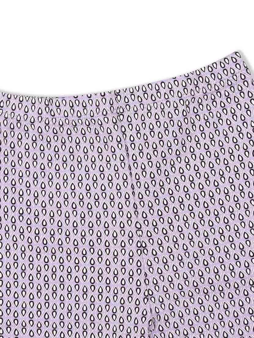 purple printed pyjama nightwear set - 20316024 - Zoom Image - 5