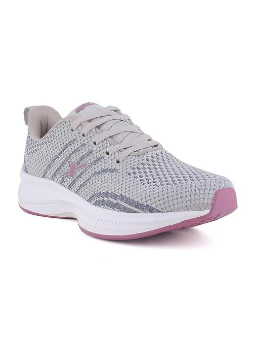 women grey lace-up sports shoe - 20322349 - Very Small Image - 1