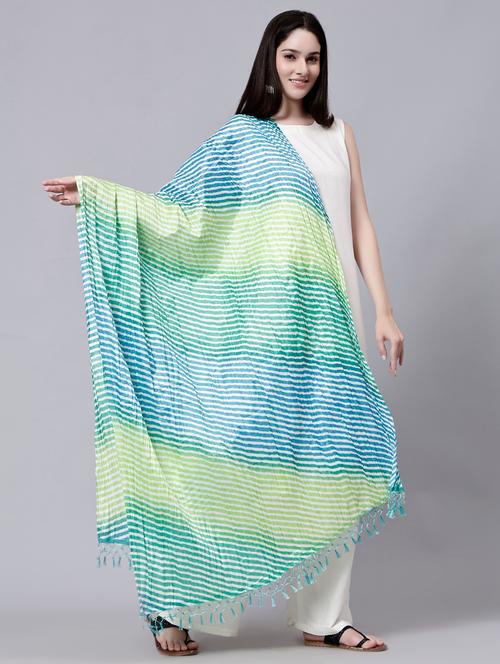 leheriya print dupatta  - 20322763 - Very Small Image - 1