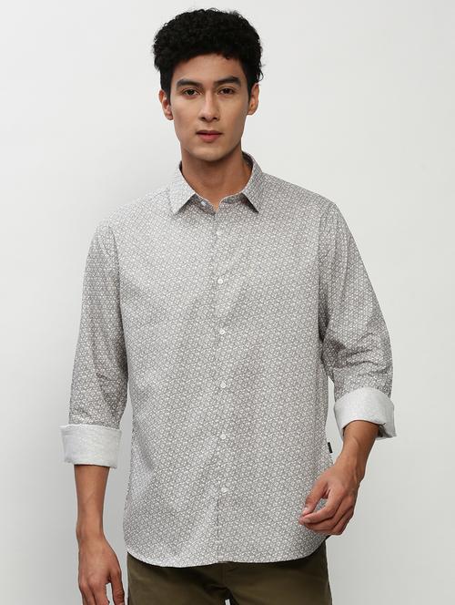 mens florals casual shirt - 20325524 - Very Small Image - 1