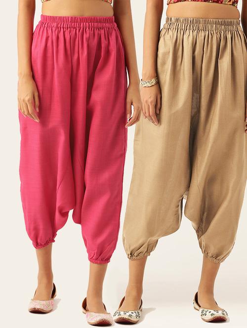pack of 2 multi colored harem pant  - 20331376 - Very Small Image - 1
