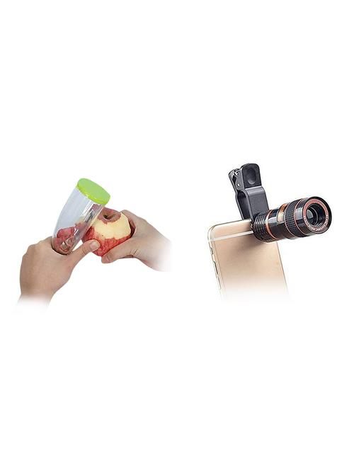 clearex kitchen smart multifunctional vegetable/fruit peeler & 8x zoom lens camera - 20333484 - Very Small Image - 1