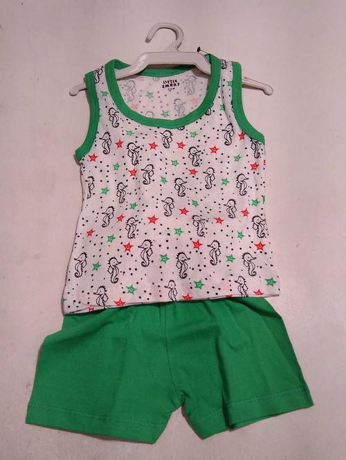 multi colored cotton blend shorts set twin sets & dungree - 20342601 - Very Small Image - 1
