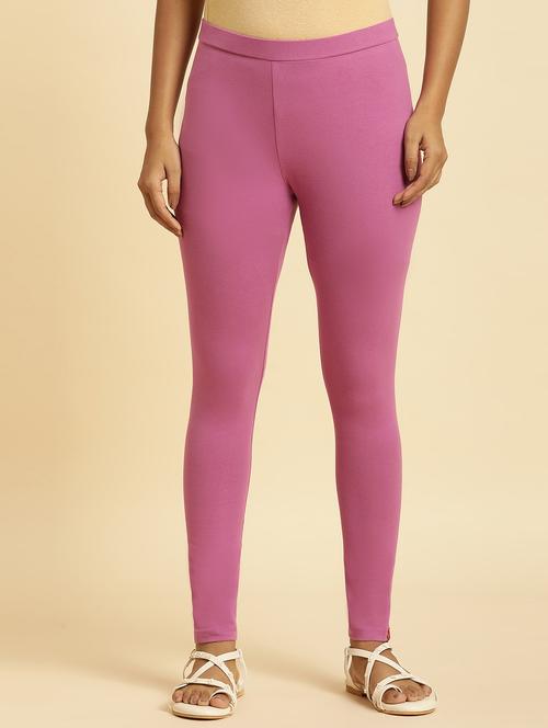 women's solid leggings  - 20349363 - Very Small Image - 1