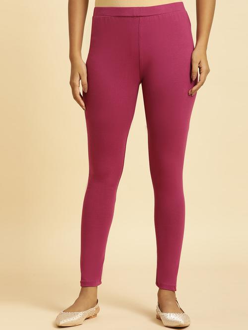 women's solid leggings  - 20349365 - Very Small Image - 1