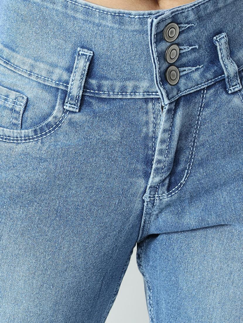 women's plain bootcut jeans - 20355053 - Standard Image - 4
