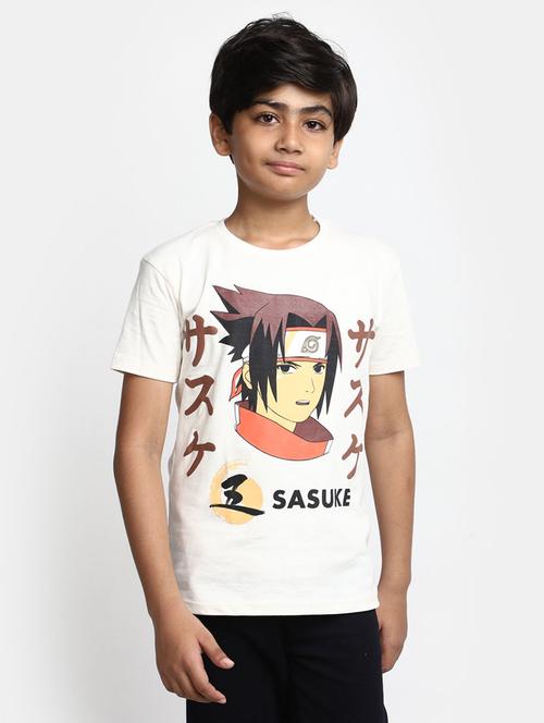 boys multi color printed cotton blend t-shirt - 20361620 - Very Small Image - 1