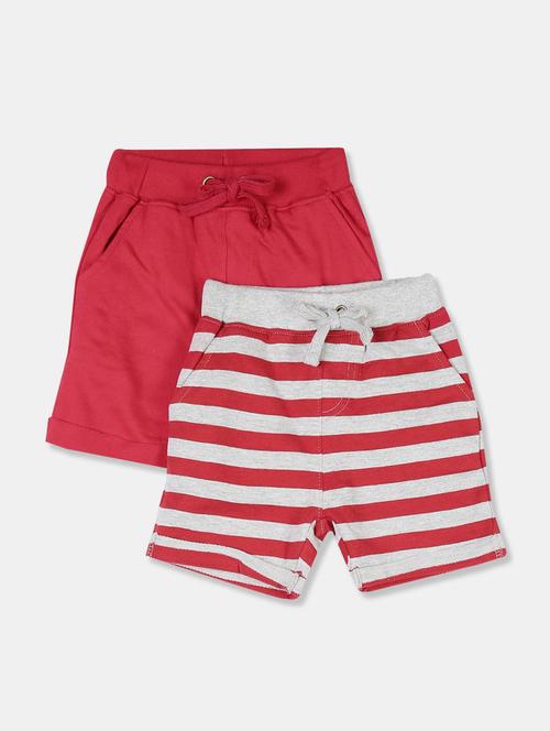 boys pack of 2 printed shorts  - 20361734 - Very Small Image - 1