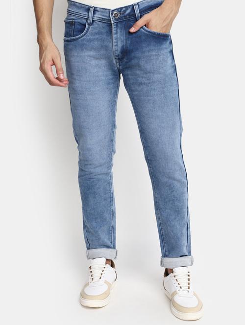 mens slim fit plain jeans - 20361890 - Very Small Image - 1