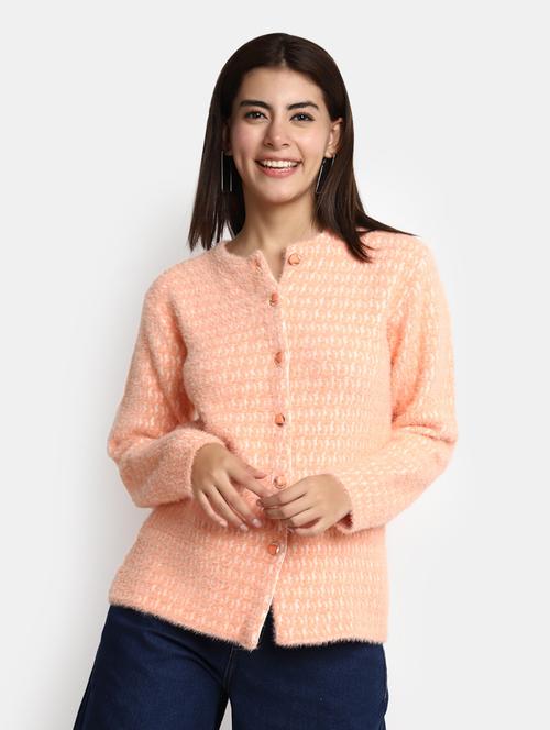 button up self design cardigan  - 20362858 - Very Small Image - 1