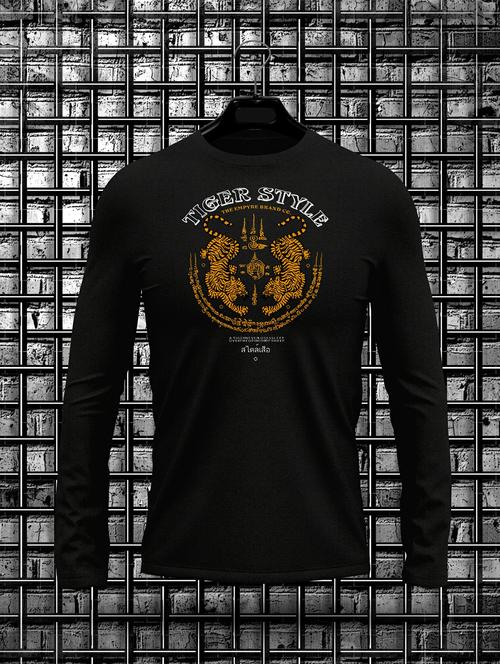 men black graphic cotton blend regular t-shirt - 20367732 - Very Small Image - 1