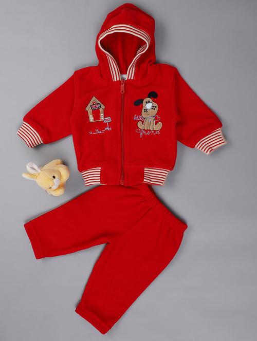 boys round neck graphic printed full length set - 20368942 - Very Small Image - 1