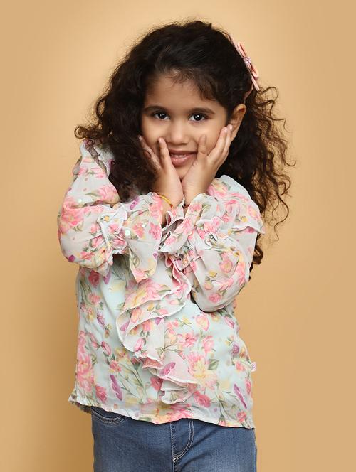 Green Cotton Top - 20377139 - Very Small Image - 1