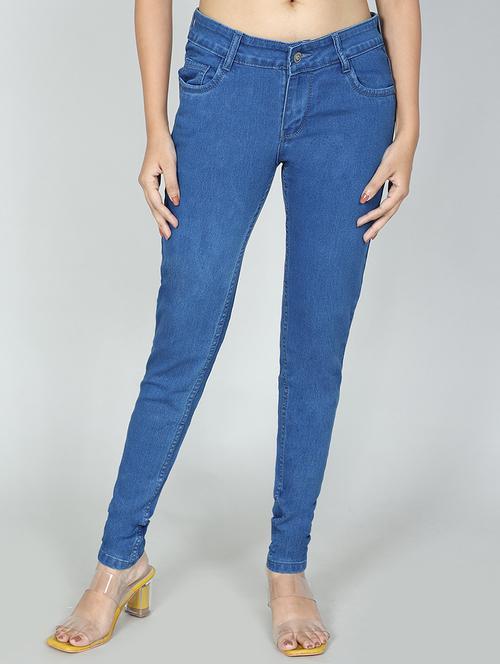 women's plain slim fit jeans - 20381595 - Very Small Image - 1