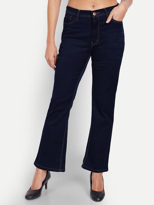 women's plain bootcut jeans - 20386496 - Very Small Image - 1